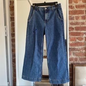 Everlane Cropped Wide-Leg Jean